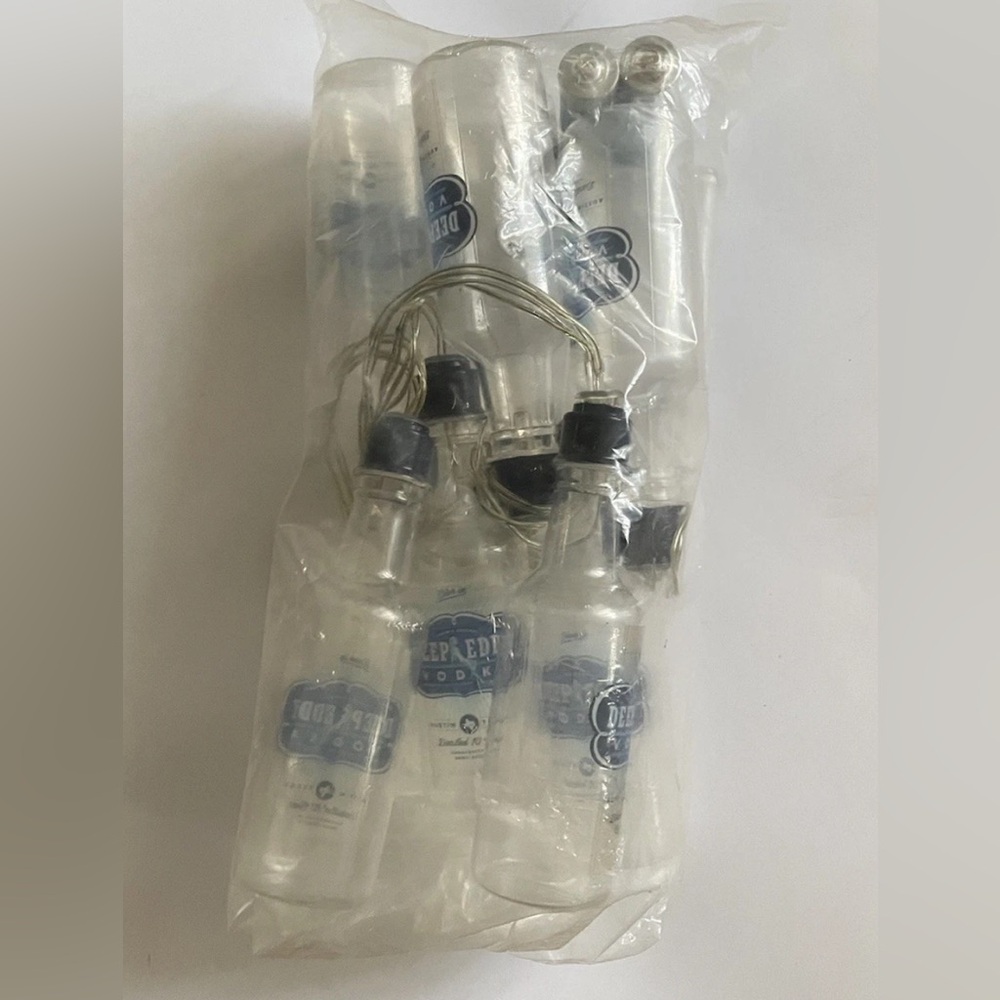 Deep Eddy vodka string lights